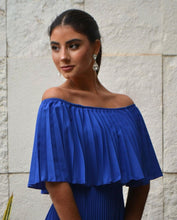 Load image into Gallery viewer, Off Shoulder Royal Blue
