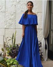 Load image into Gallery viewer, Off Shoulder Royal Blue
