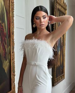Caeli White Jumpsuit