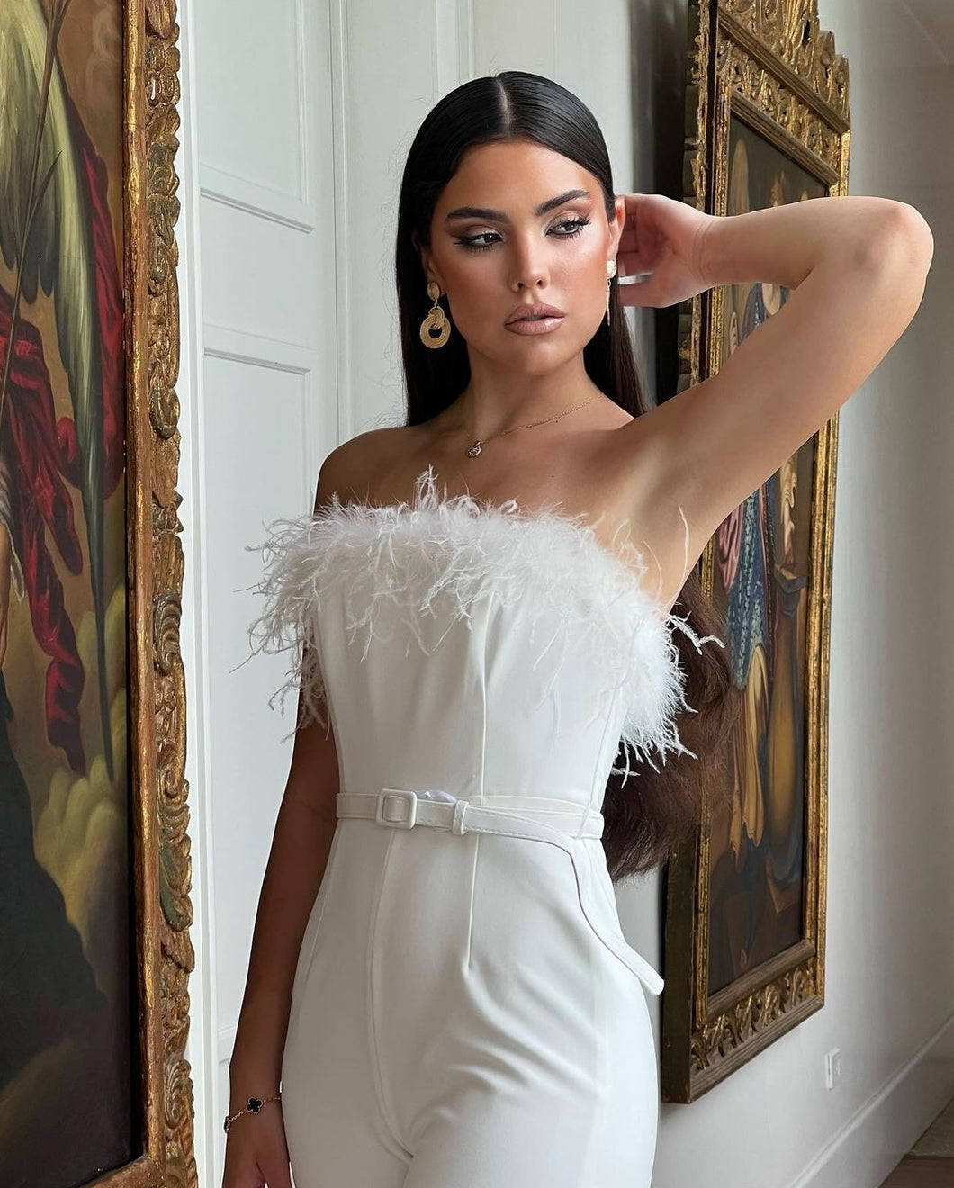 Caeli White Jumpsuit