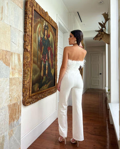 Caeli White Jumpsuit