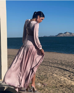 Sarong Pink Dress