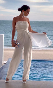 Aubrey White Jumpsuit