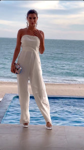 Aubrey White Jumpsuit