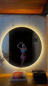 Denim Neon Pink Bikini