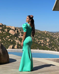 Ericka Pistachio Dress