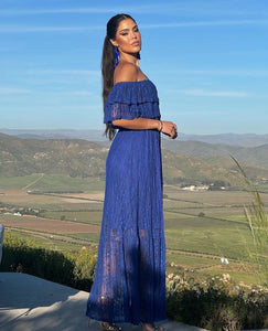 Off Shoulder Royal Lace Dress