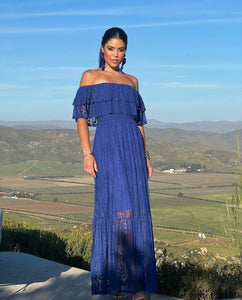 Off Shoulder Royal Lace Dress