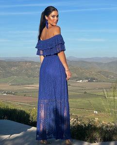 Off Shoulder Royal Lace Dress