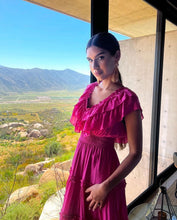 Load image into Gallery viewer, Aixia Hot Pink Dress
