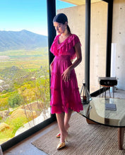 Load image into Gallery viewer, Aixia Hot Pink Dress
