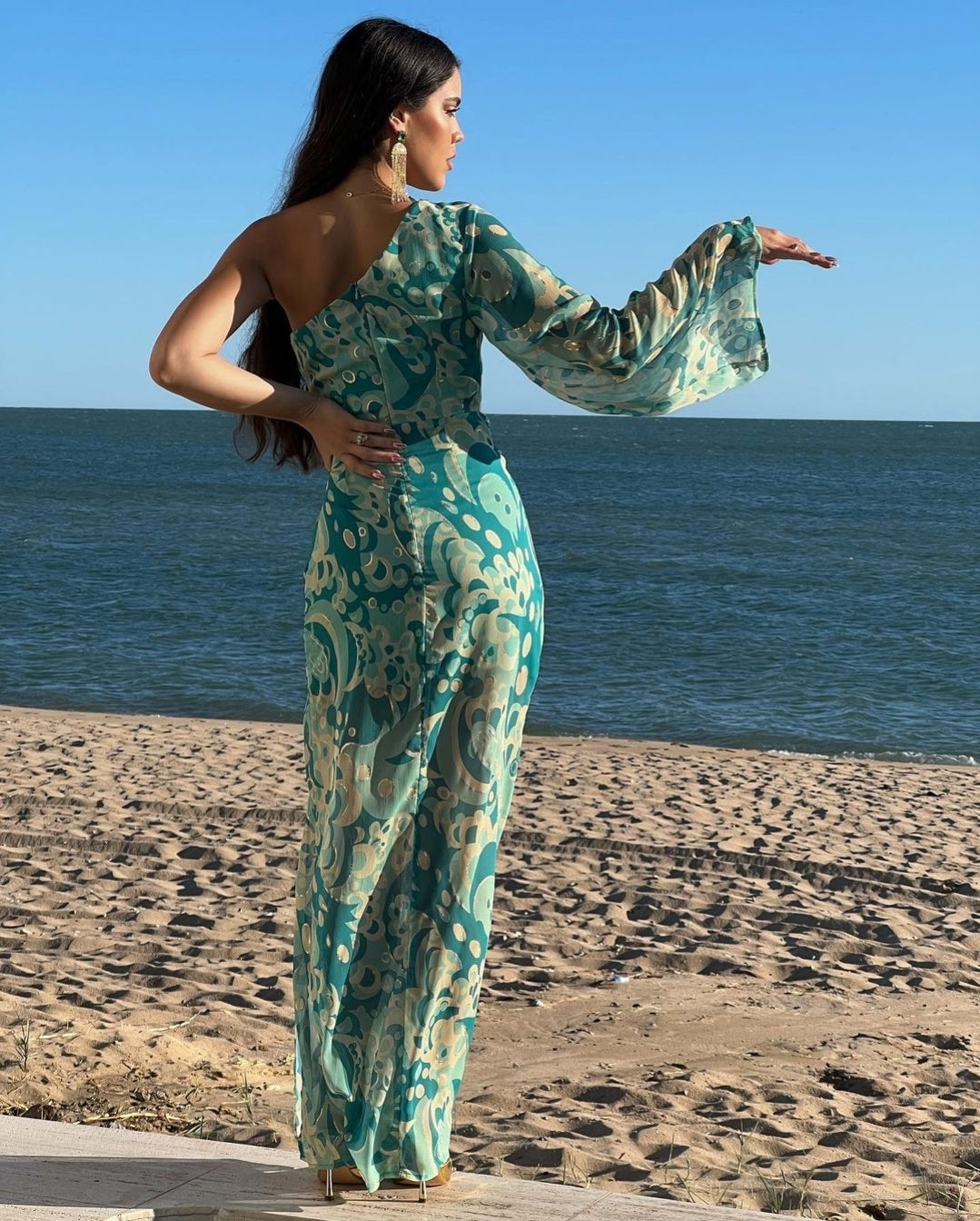 Tropical Atmosphere Dress VELVET CLOTHING CO. Tropical Atmosphere Dress VELVET CLOTHING CO.