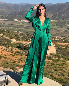 Prisca Emerald Jumpsuit
