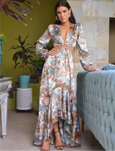 Load image into Gallery viewer, Louisiana Terracota Print Dress
