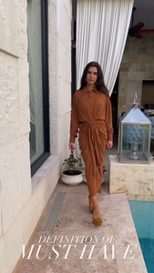 Collazo Terracota Dress